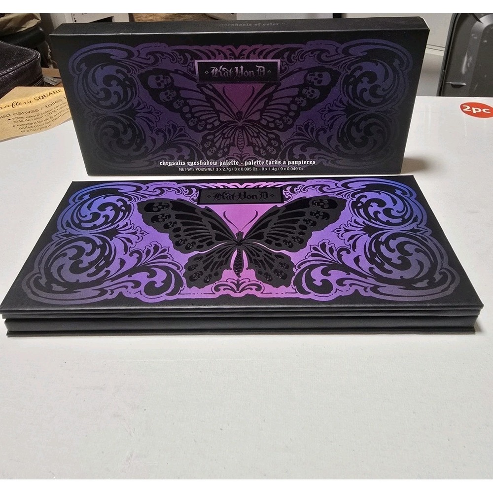 Kat Von D Chrysalis Eyeshadow Palette NIB 100 % AUTHENTIC